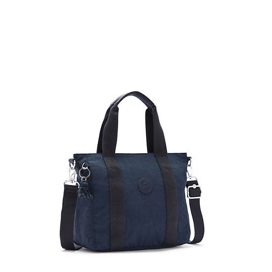 Torby Tote Kipling Asseni Mini Niebieskie | PL 1751GS